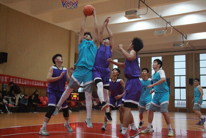 来安县第五届中小学生篮球联赛圆满收官